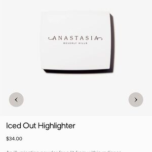 Anastasia Beverly Hills " Iced Out " Highlighter BNWOB